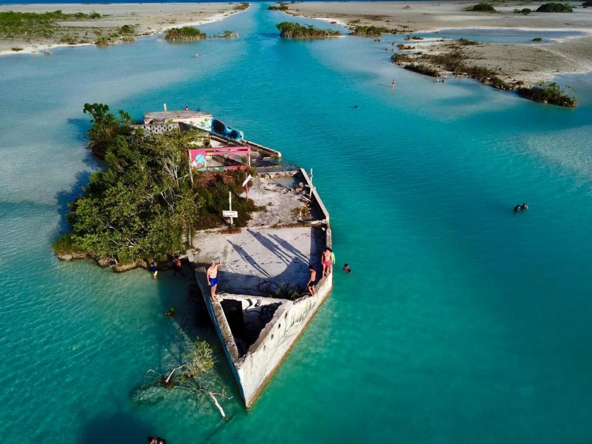 Casa Villa Real- Lagoon Acces And Stunning Views! Bacalar Exterior photo