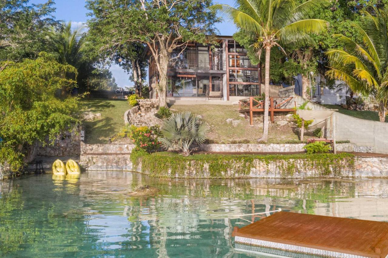 Casa Villa Real- Lagoon Acces And Stunning Views! Bacalar Exterior photo
