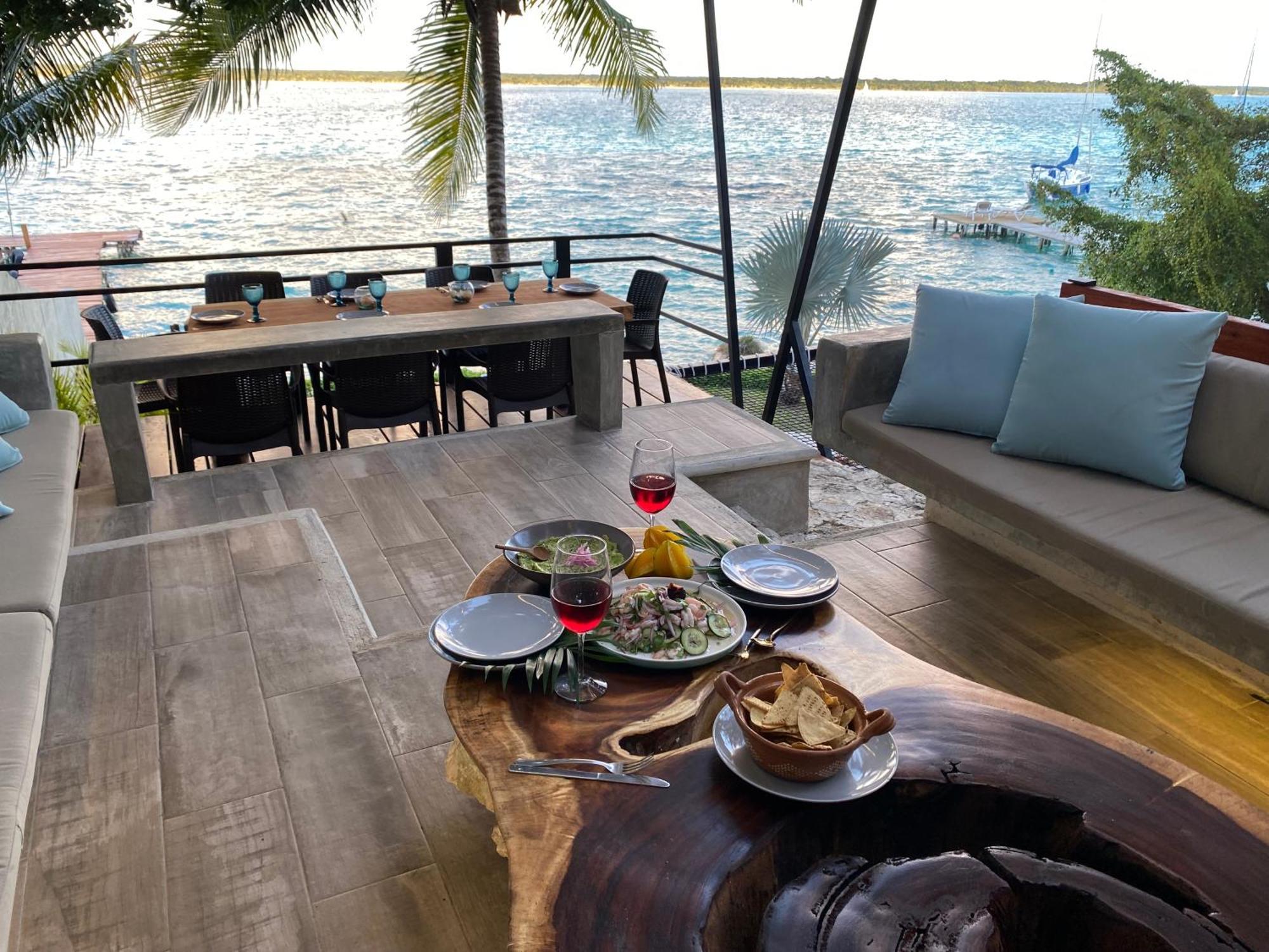Casa Villa Real- Lagoon Acces And Stunning Views! Bacalar Exterior photo
